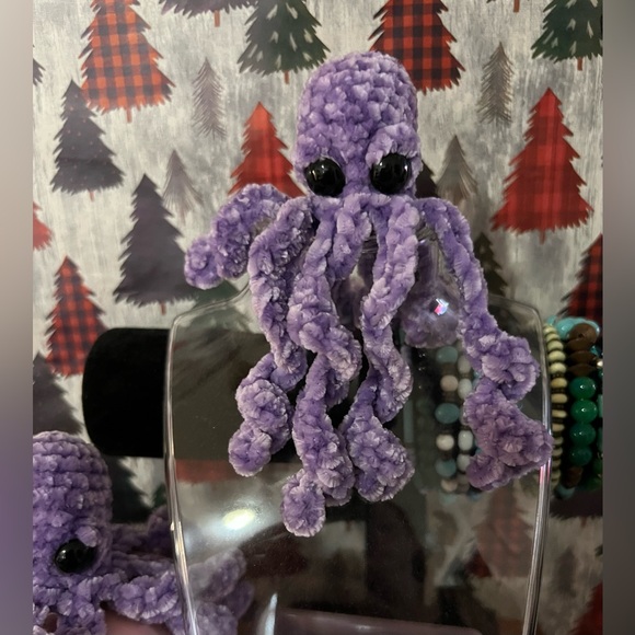 Hand Crafted Other - Mini Plush Crocheted Jellybean Octopus 🐙